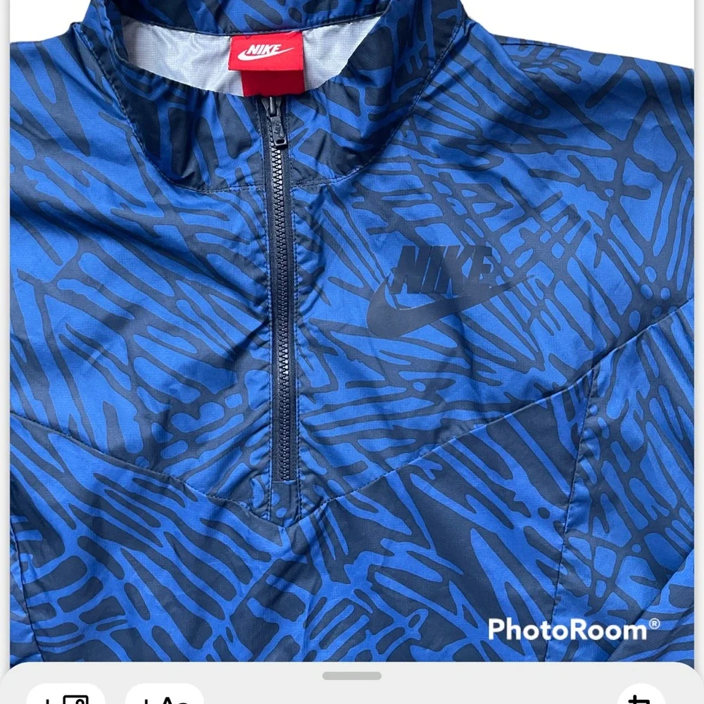 NEW Nike Veste Packable Windbreaker Half-Zip Jacket